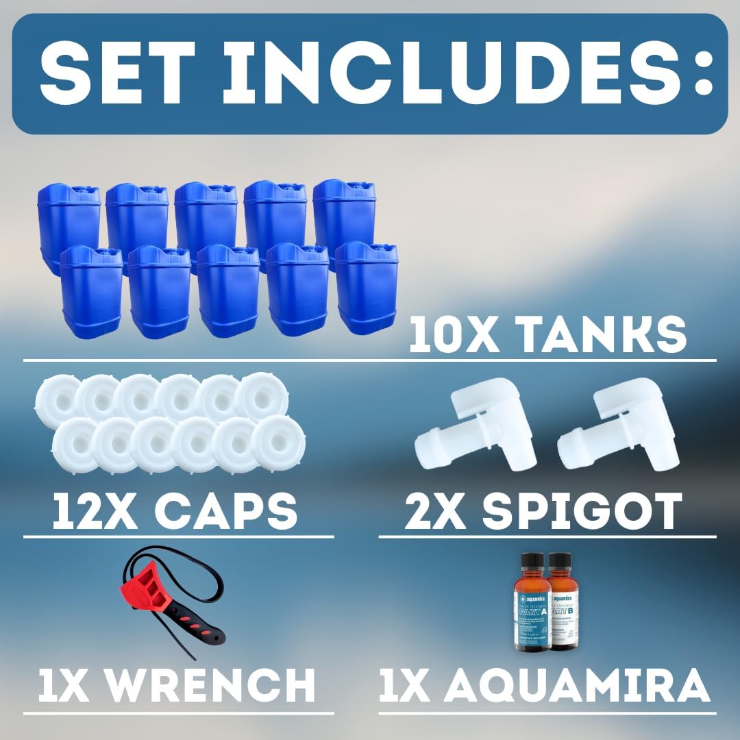 best emergency water storage containers,emergency water containers worth buying,Aguaprep water containers pros cons,stackable water storage containers vs alternatives,should I buy 5-gallon water containers,best water storage for disaster preparedness unboxing and complete package contents
