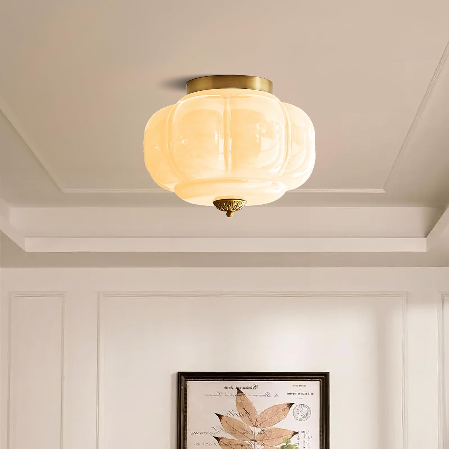 best farmhouse ceiling light fixture,should I buy a farmhouse ceiling light,farmhouse ceiling light pros cons,farmhouse vs modern ceiling light,antique brass ceiling light worth buying,best semi flush mount light unboxing and complete package contents