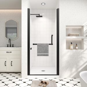 Image 1 of best frameless pivot shower door