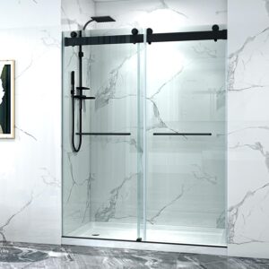 Image 1 of best frameless sliding shower door