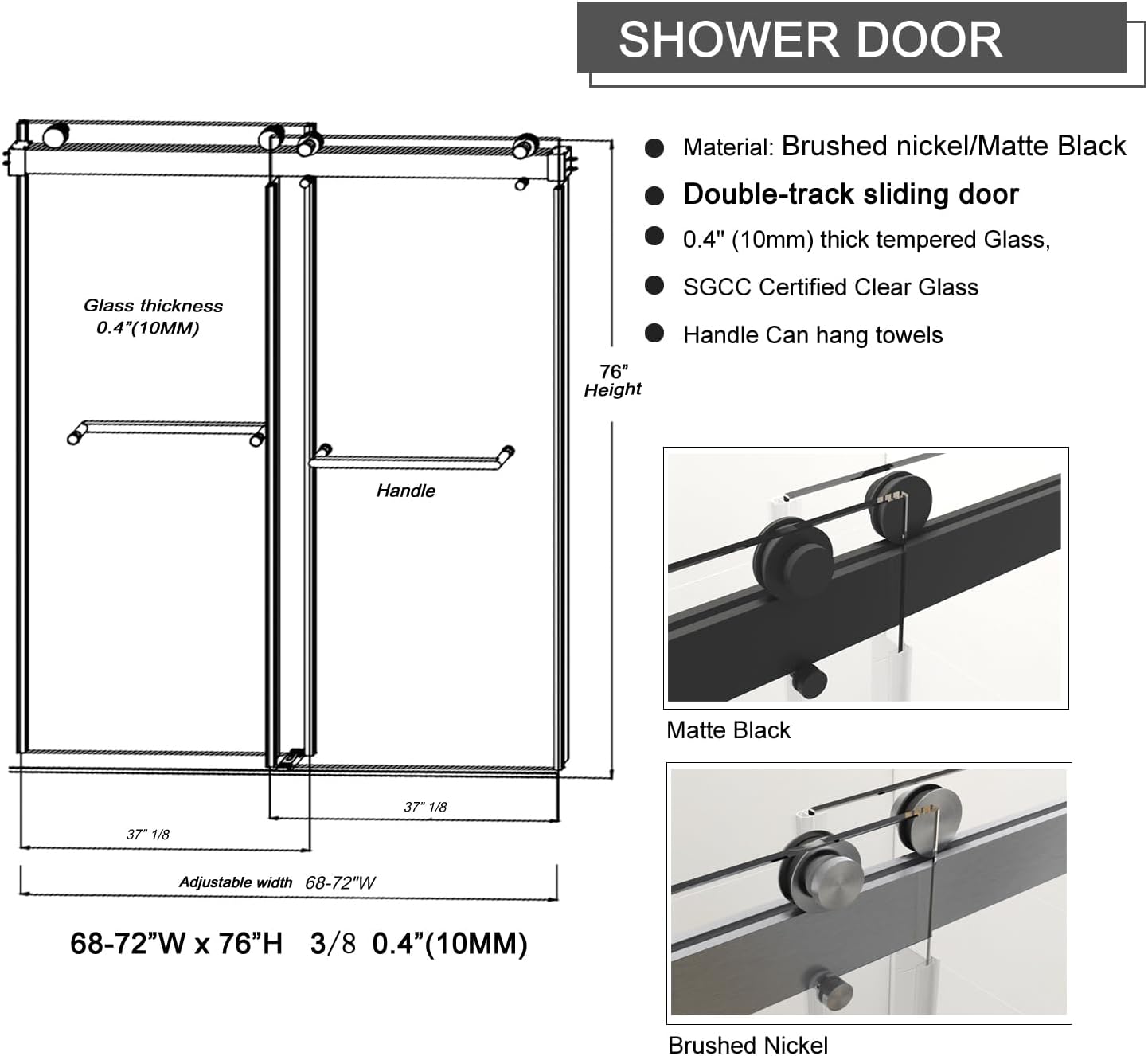 Step-by-step guide for best frameless sliding shower door,frameless shower door worth buying,double sliding shower door pros cons,Clovis shower door honest,should I buy a frameless shower door,best shower door for bathroom - complete tutorial