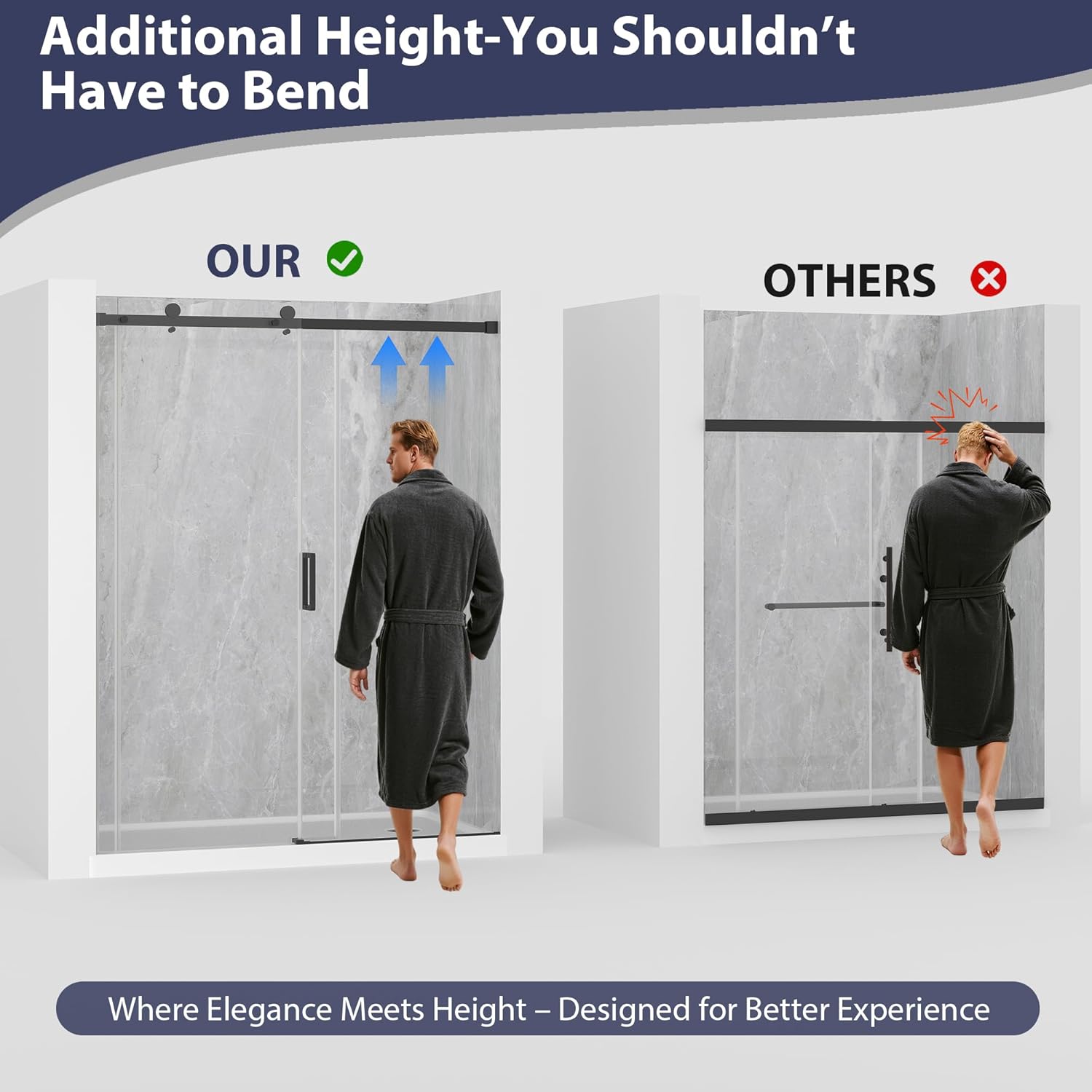 best frameless sliding shower door,frameless shower door worth buying,should I buy a frameless shower door,frameless vs framed shower door,EASYWORC shower door pros cons,best shower door for bathroom performance testing and real-world results