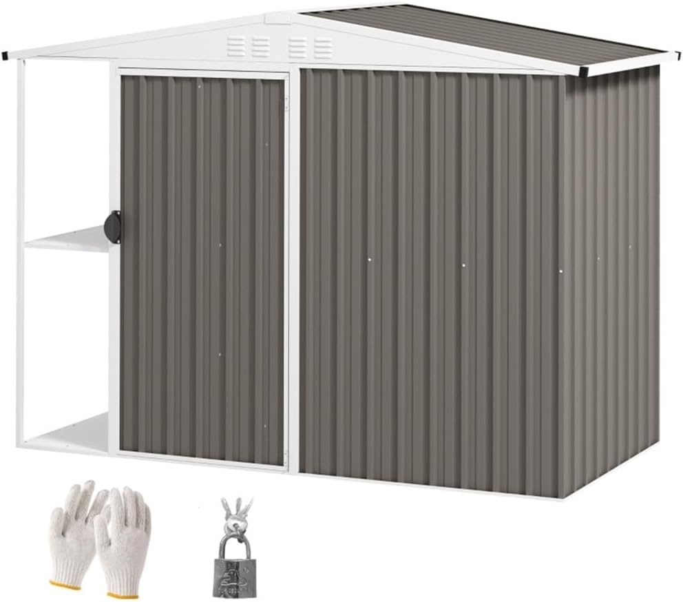 best galvanized steel garden shed,galvanized steel shed worth buying,galvanized steel shed pros cons,should I buy a galvanized steel shed,galvanized steel shed vs alternatives,best outdoor storage shed unboxing and complete package contents