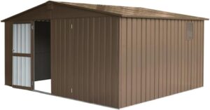 Image 1 of best galvanized steel storage shed