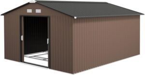 Image 1 of best galvanized steel storage shed