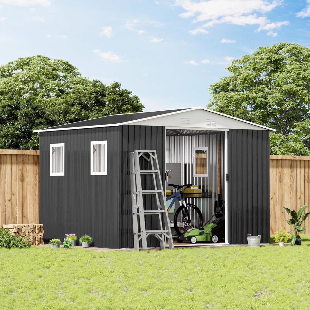 best garden storage shed,should I buy a garden storage shed,garden storage shed pros cons,garden storage shed worth buying,Callmego shed honest opinion,metal vs wood storage shed - detailed features and technical specifications