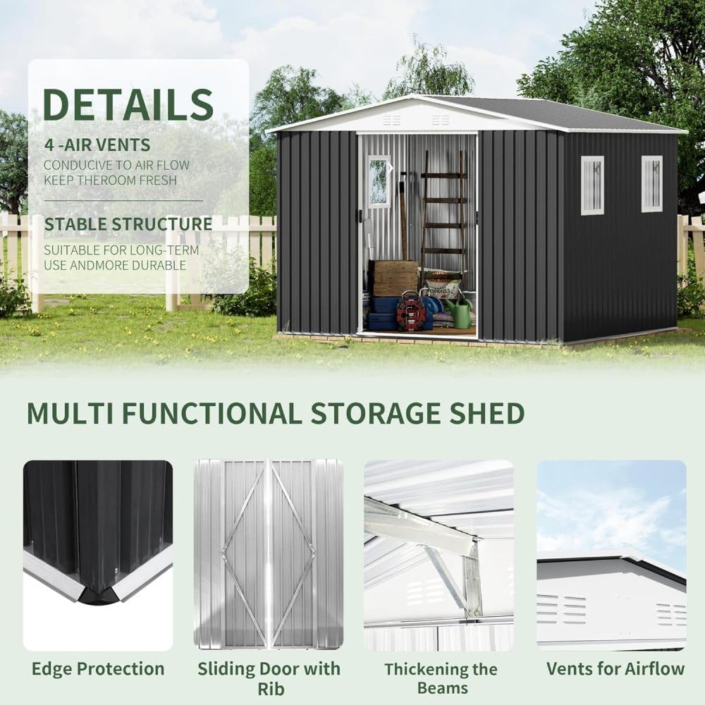 best garden storage shed,should I buy a garden storage shed,garden storage shed pros cons,garden storage shed worth buying,Callmego shed honest opinion,metal vs wood storage shed unboxing and complete package contents