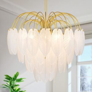 Image 1 of best gold chandelier for dining room