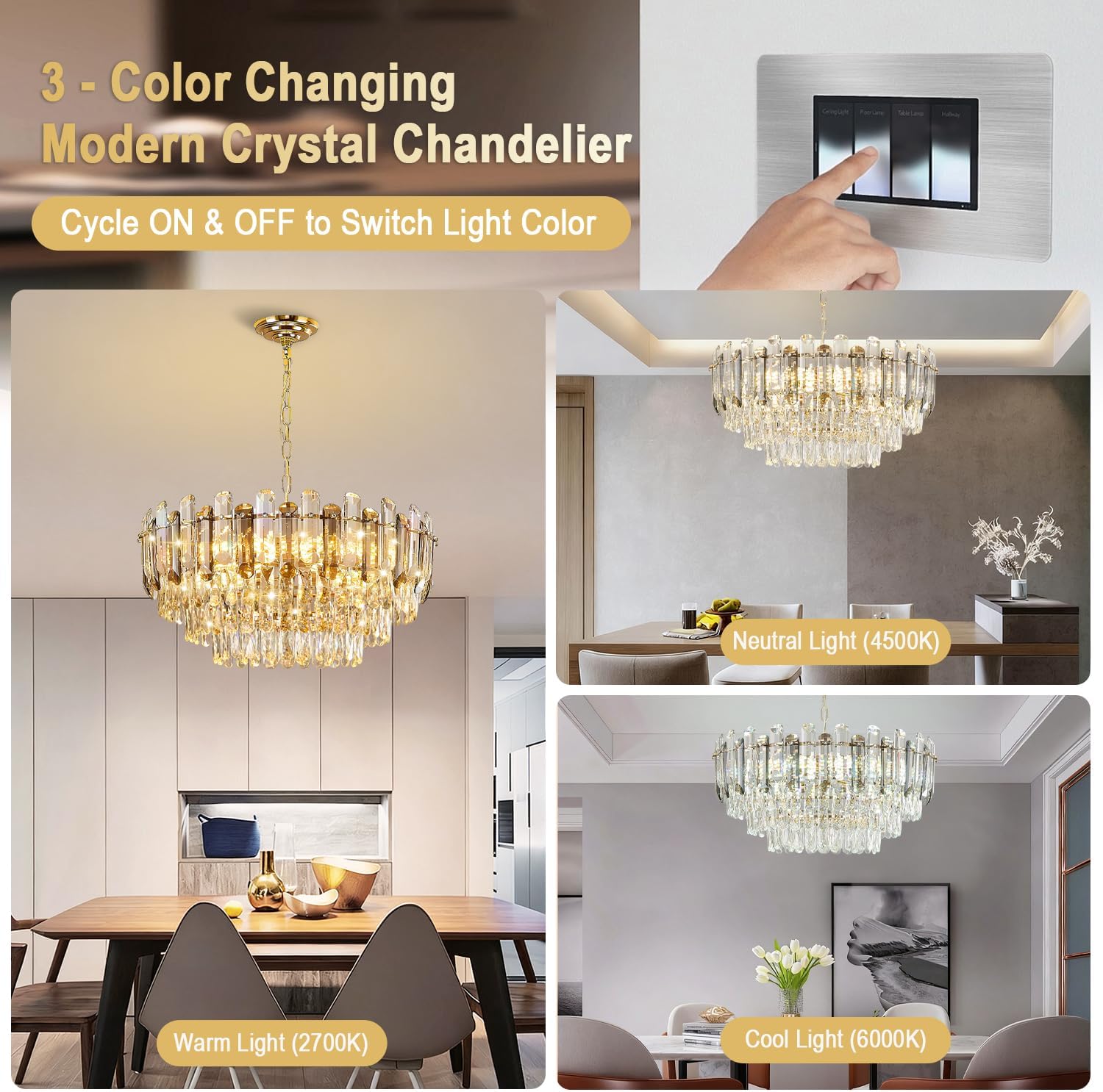 best gold crystal chandelier,gold crystal chandelier worth buying,should I buy a gold crystal chandelier,gold crystal chandelier pros cons,Vodcrindax chandelier honest,best modern crystal chandelier unboxing and complete package contents
