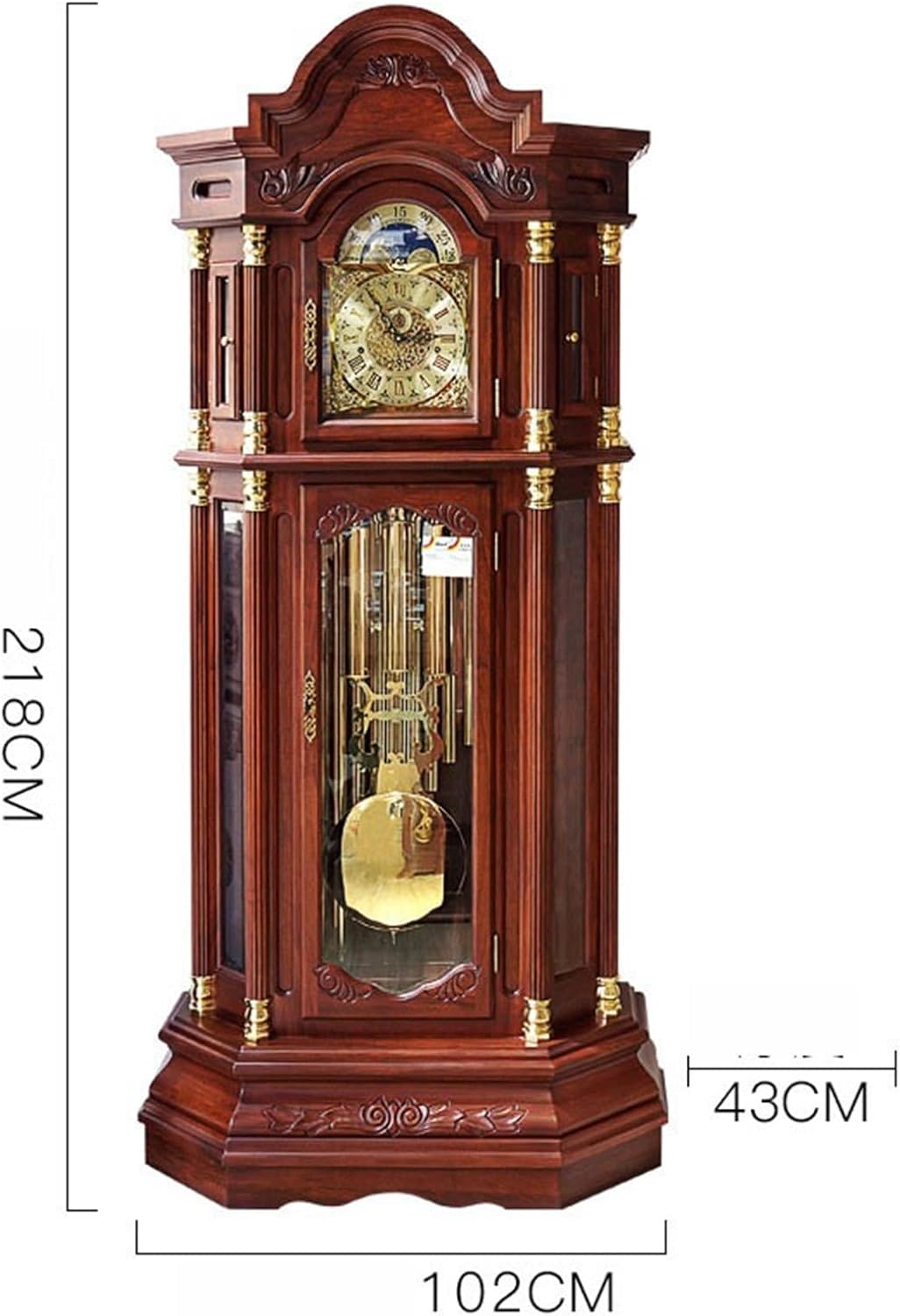 best grandfather floor clock,grandfather clock worth buying,should I buy a grandfather clock,grandfather clock pros and cons,grandfather clock vs wall clock,best floor clock for living room unboxing and complete package contents