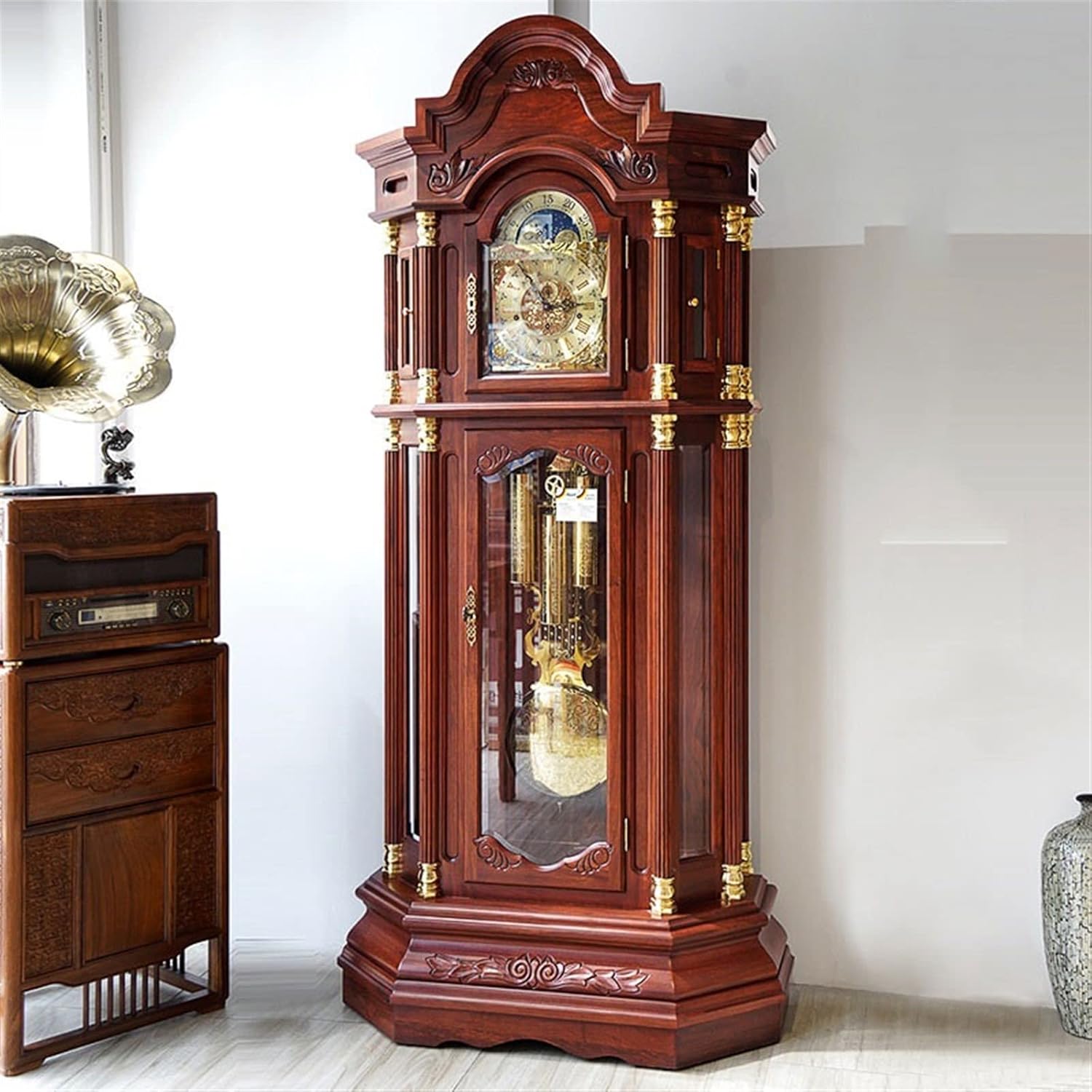 best grandfather floor clock,grandfather clock worth buying,should I buy a grandfather clock,grandfather clock pros and cons,grandfather clock vs wall clock,best floor clock for living room performance testing and real-world results