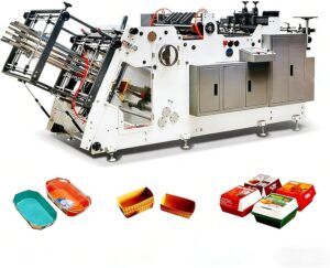 Image 1 of best hamburger box making machine