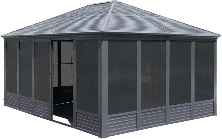 Image 1 of best hardtop sunroom gazebo