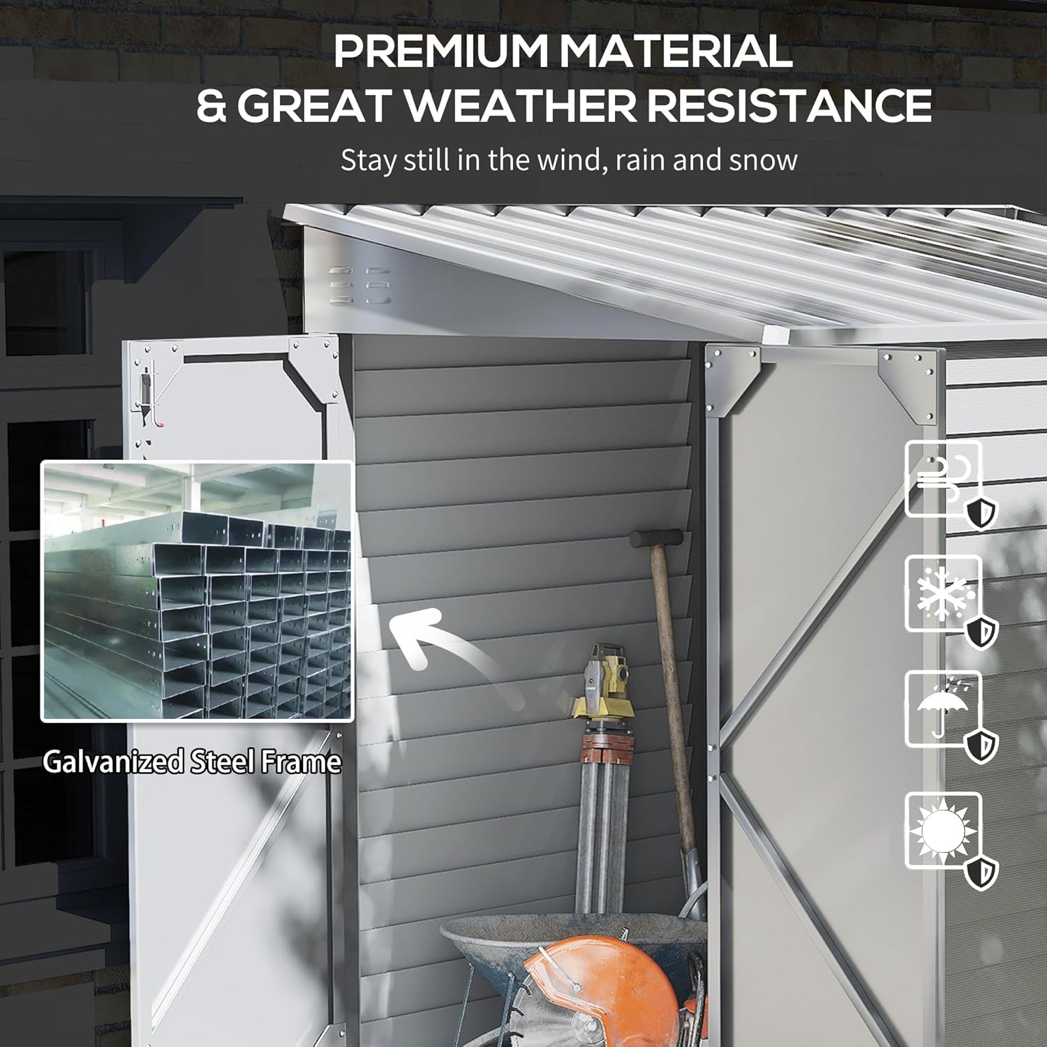 Step-by-step guide for best heavy duty garden storage shed,garden storage shed worth buying,heavy duty shed pros cons,galvanized steel shed vs alternatives,should I buy a Lafengyan shed,best outdoor equipment storage - complete tutorial