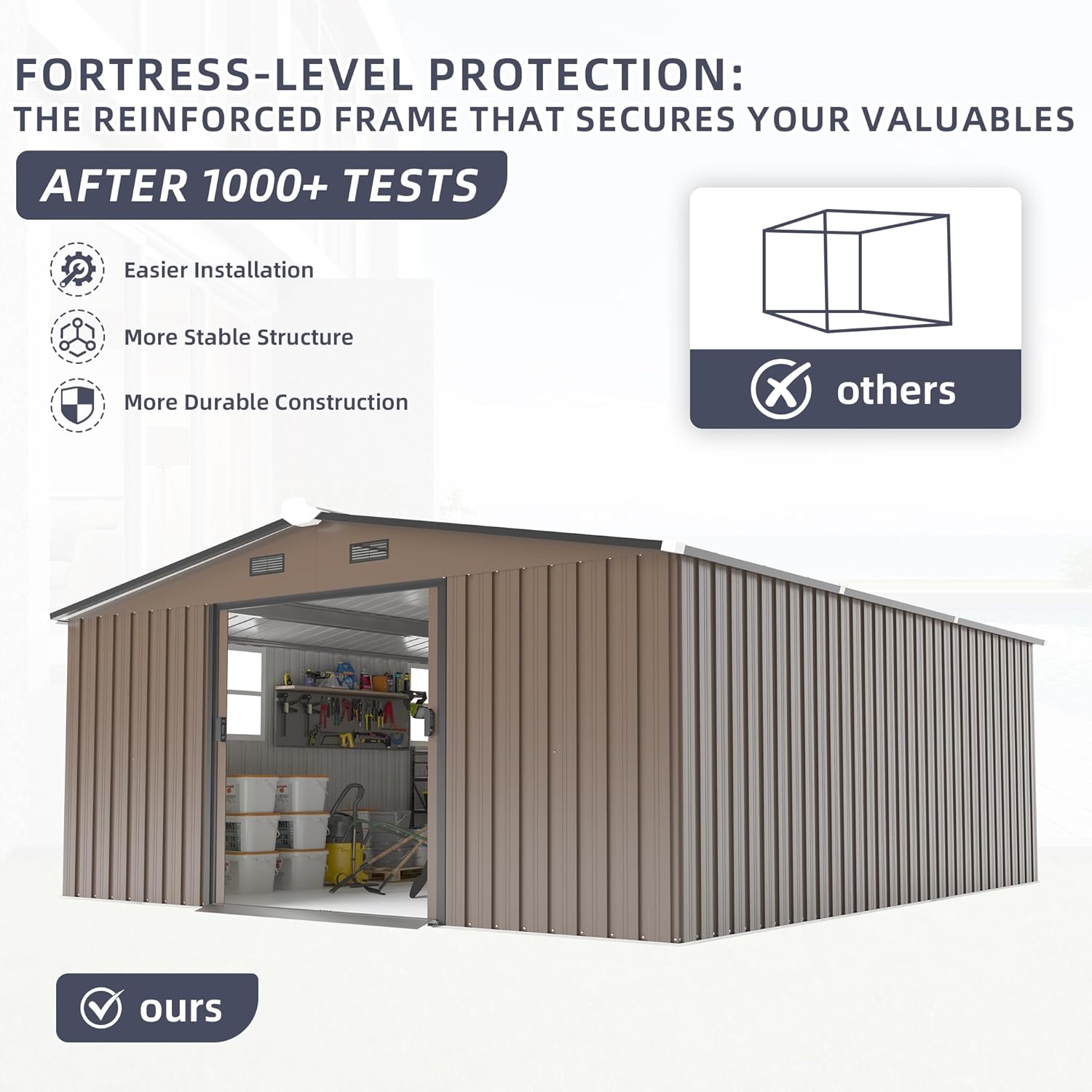 best heavy duty metal storage shed,metal storage shed worth buying,heavy duty shed pros cons,10x12 metal shed vs alternatives,should I buy a metal garden shed,best outdoor tool storage shed performance testing and real-world results