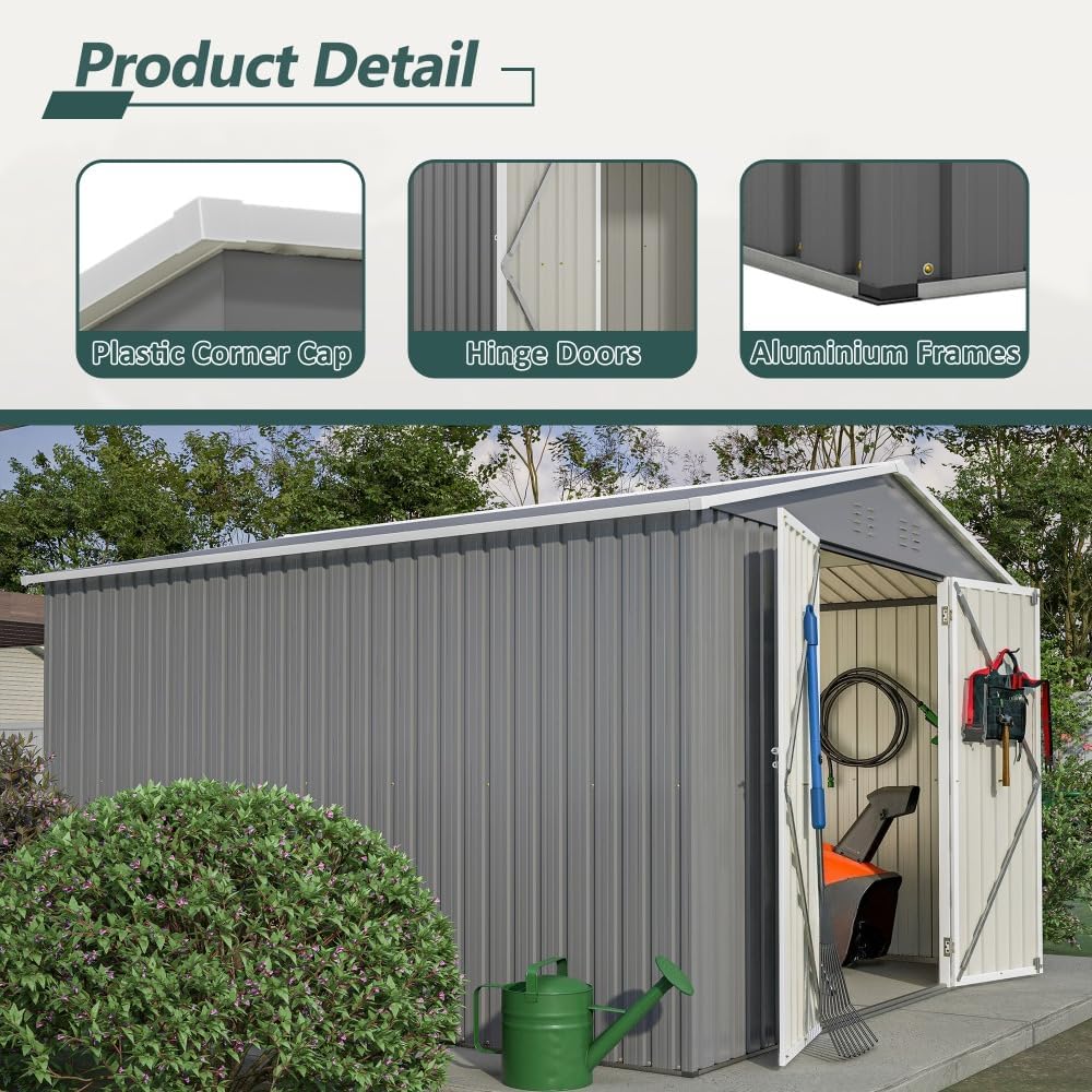 best heavy duty outdoor storage shed,should I buy a metal storage shed,heavy duty shed pros and cons,metal storage shed worth buying,best outdoor shed for tools,callmego shed vs alternatives performance testing and real-world results