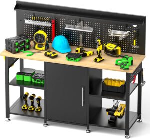 Image 1 of best heavy duty workbench with storage