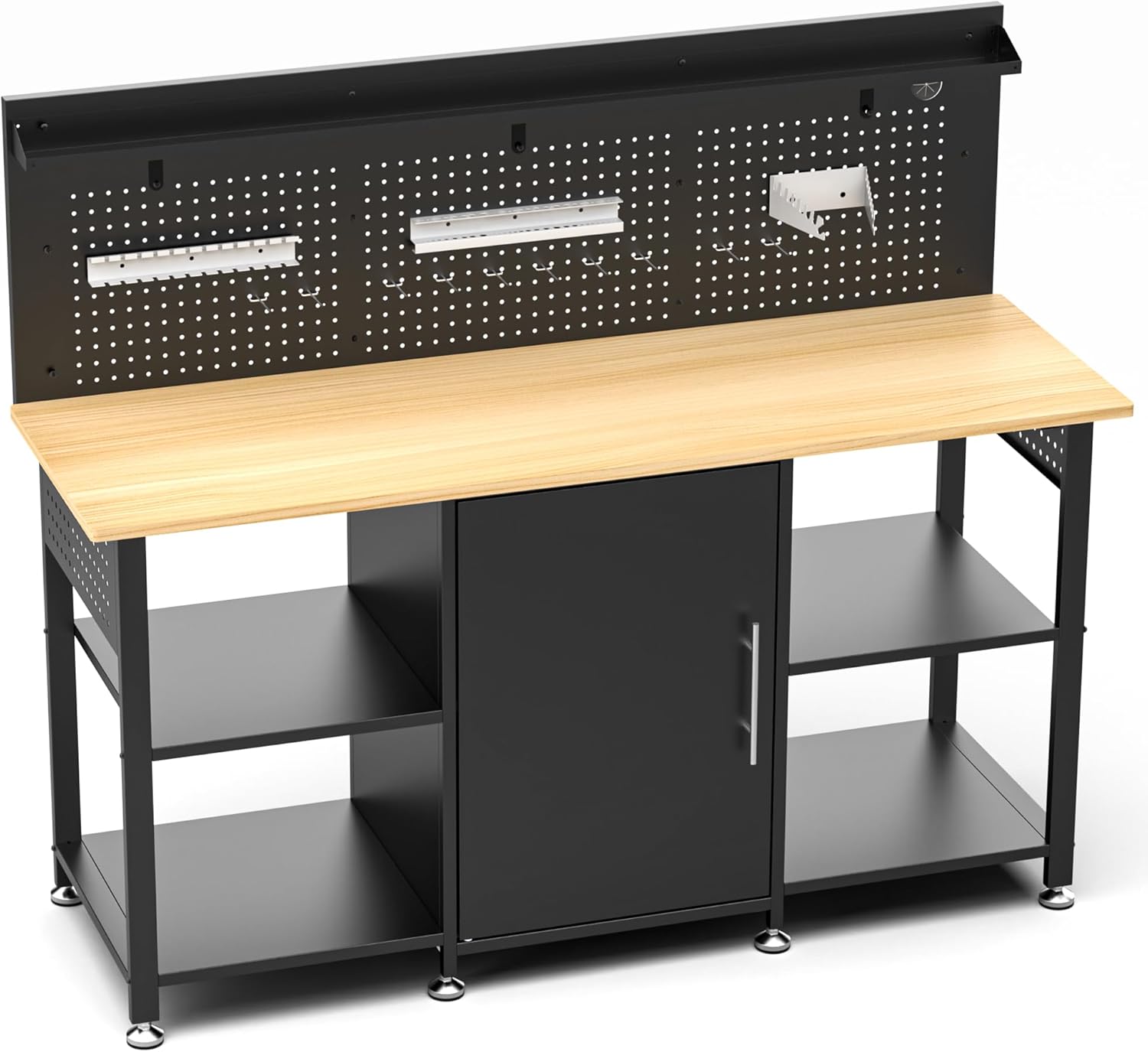 best heavy duty workbench with storage,heavy duty workbench worth buying,ahomrt workbench pros cons,should I buy a 60 inch workbench,best garage work table with cabinet,heavy duty workbench vs alternatives unboxing and complete package contents