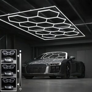 Image 1 of best hexagon garage lights
