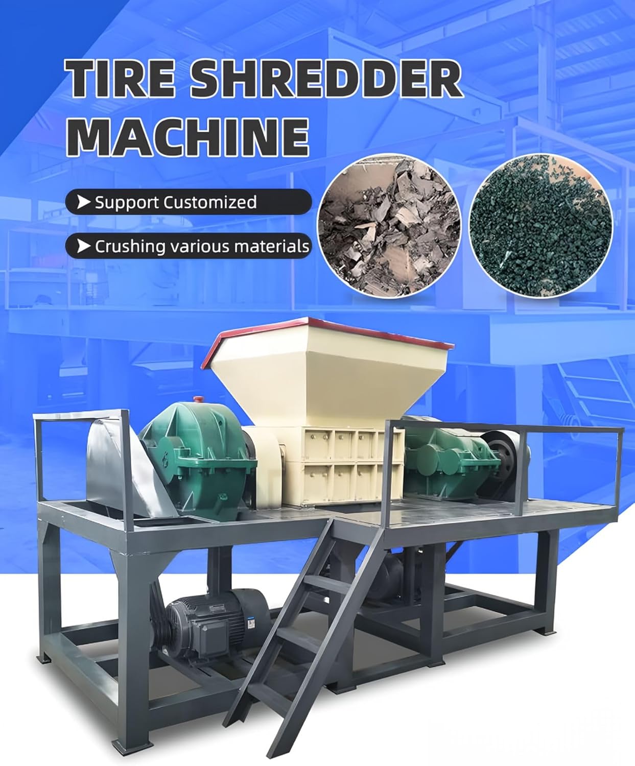 best industrial tire shredder machine,industrial tire shredder worth buying,dual shaft tire shredder pros cons,tire shredder machine vs alternatives,should I buy a tire shredder,heavy-duty tire shredder for recycling performance testing and real-world results