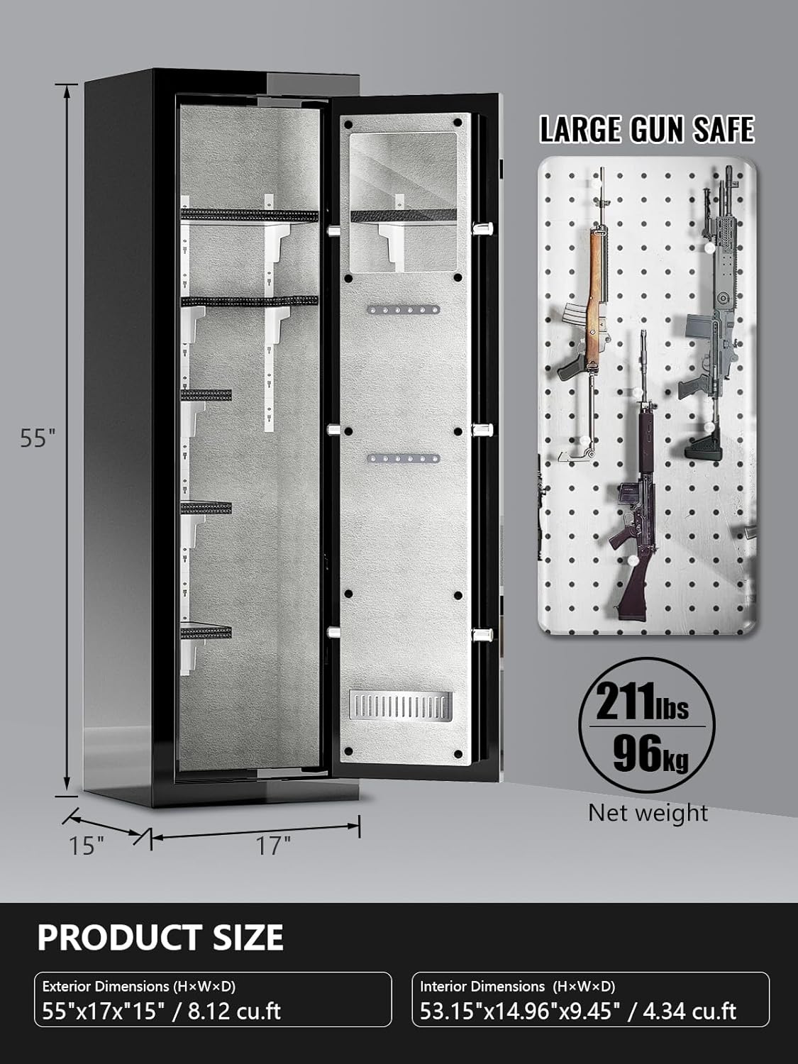 best large fireproof gun safe,should I buy a fireproof gun safe,fireproof gun safe pros cons,large gun safe worth buying,best heavy duty gun cabinet,fireproof safe vs alternatives unboxing and complete package contents
