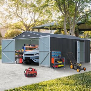 Image 1 of best large metal storage shed