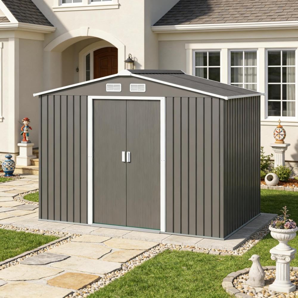 Reviews - Best Large Outdoor Storage Shed: Our Honest Pros & Cons Analysis best large outdoor storage shed,large outdoor shed worth buying,best steel frame storage shed,large garden shed pros cons,callmego storage shed honest,should I buy a large storage shed unboxing and complete package contents