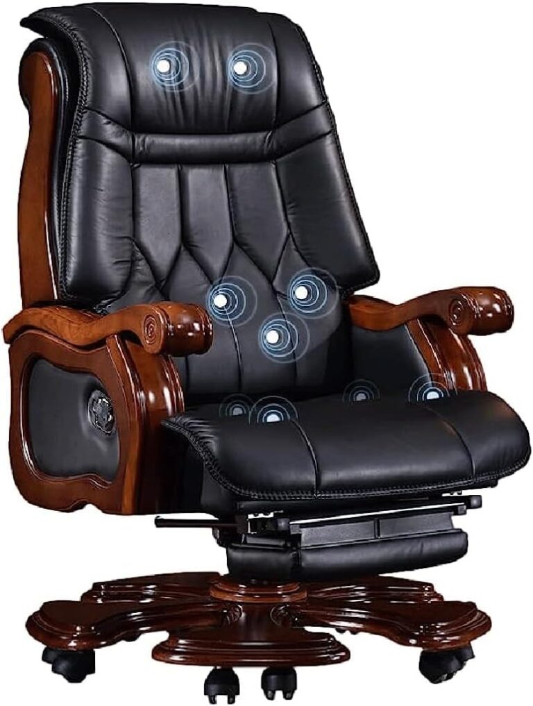 Image 1 of best leather office recliner chair