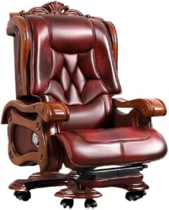 Image 1 of best leather recliner office chair