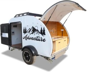 Image 1 of best lightweight teardrop trailer