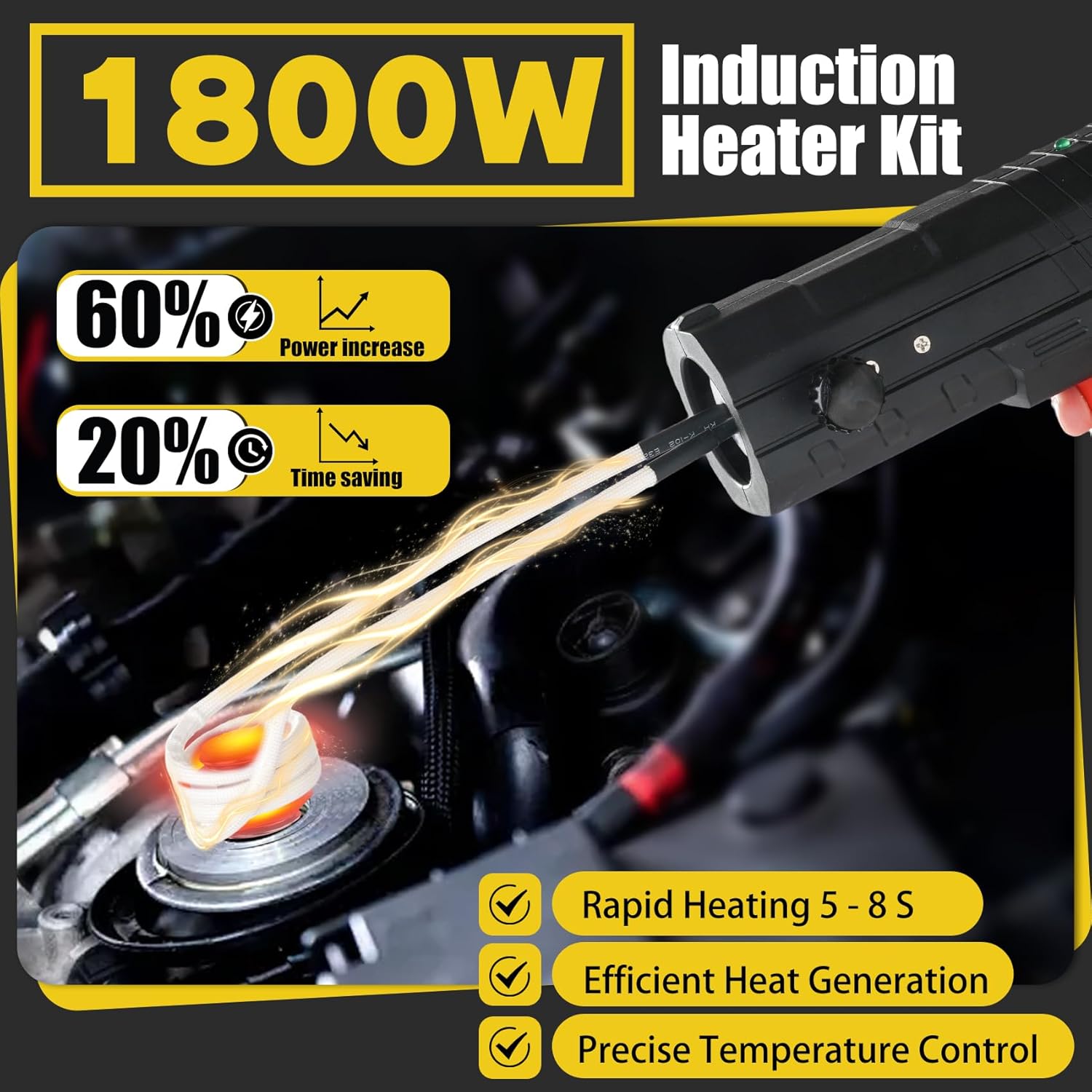 Step-by-step guide for best magnetic induction heater kit,magnetic induction heater worth buying,induction bolt buster pros cons,should I buy an induction heater,1800W induction heater vs alternatives,AzureaFlow induction heater honest - complete tutorial