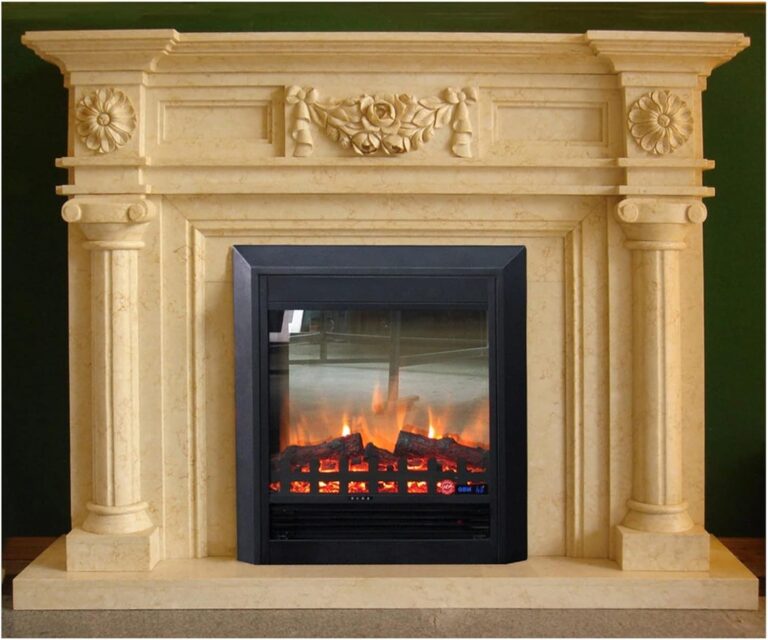 Image 1 of best marble electric fireplace insert