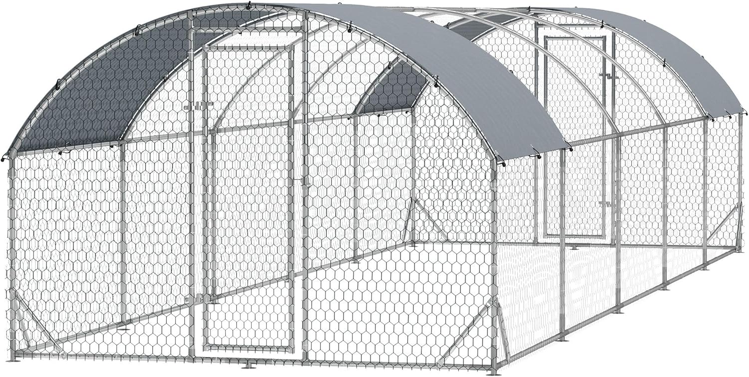 best metal chicken coop,metal chicken coop worth buying,large chicken coop pros cons,LUOBBDSE coop honest,metal vs wood chicken coop,should I buy a metal chicken coop - detailed features and technical specifications