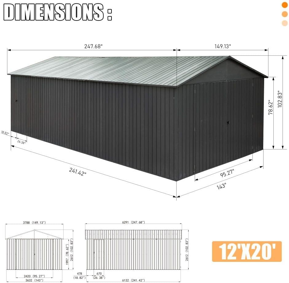 Step-by-step guide for best metal garage shed,metal garage shed worth buying,metal garage shed pros cons,should I buy a metal garage shed,metal garage shed vs wood,CallMeGo metal garage shed honest - complete tutorial