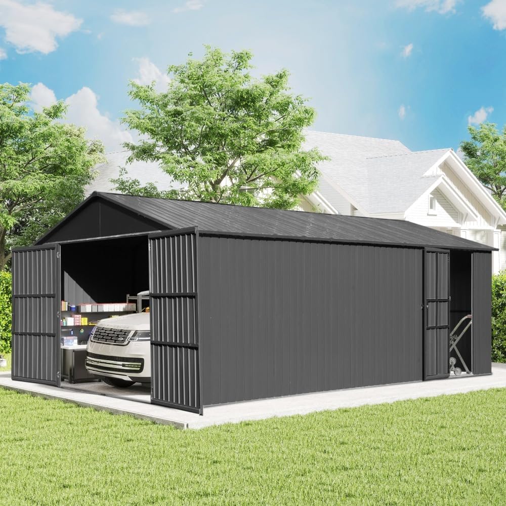 Step-by-step guide for best metal garage shed,metal garage shed worth buying,metal garage shed pros cons,should I buy a metal garage shed,metal garage shed vs wood,callmego metal shed honest - complete tutorial