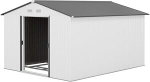 Image 1 of best metal garden storage shed