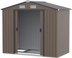 Image 1 of best metal garden storage shed