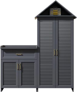 Image 1 of best metal outdoor storage shed