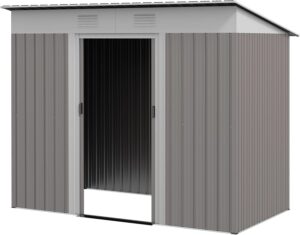 Image 1 of best metal outdoor storage shed