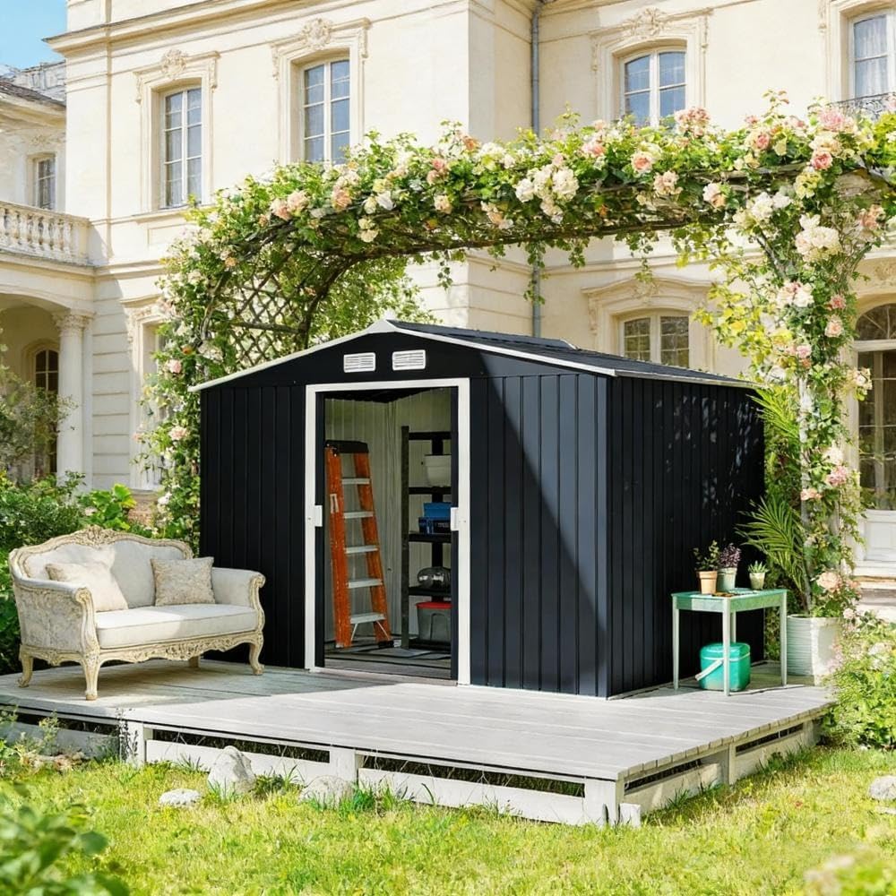 Step-by-step guide for best metal storage shed,metal storage shed worth buying,should I buy a metal shed,metal shed pros and cons,metal shed vs plastic shed,CallMeGo metal shed honest - complete tutorial