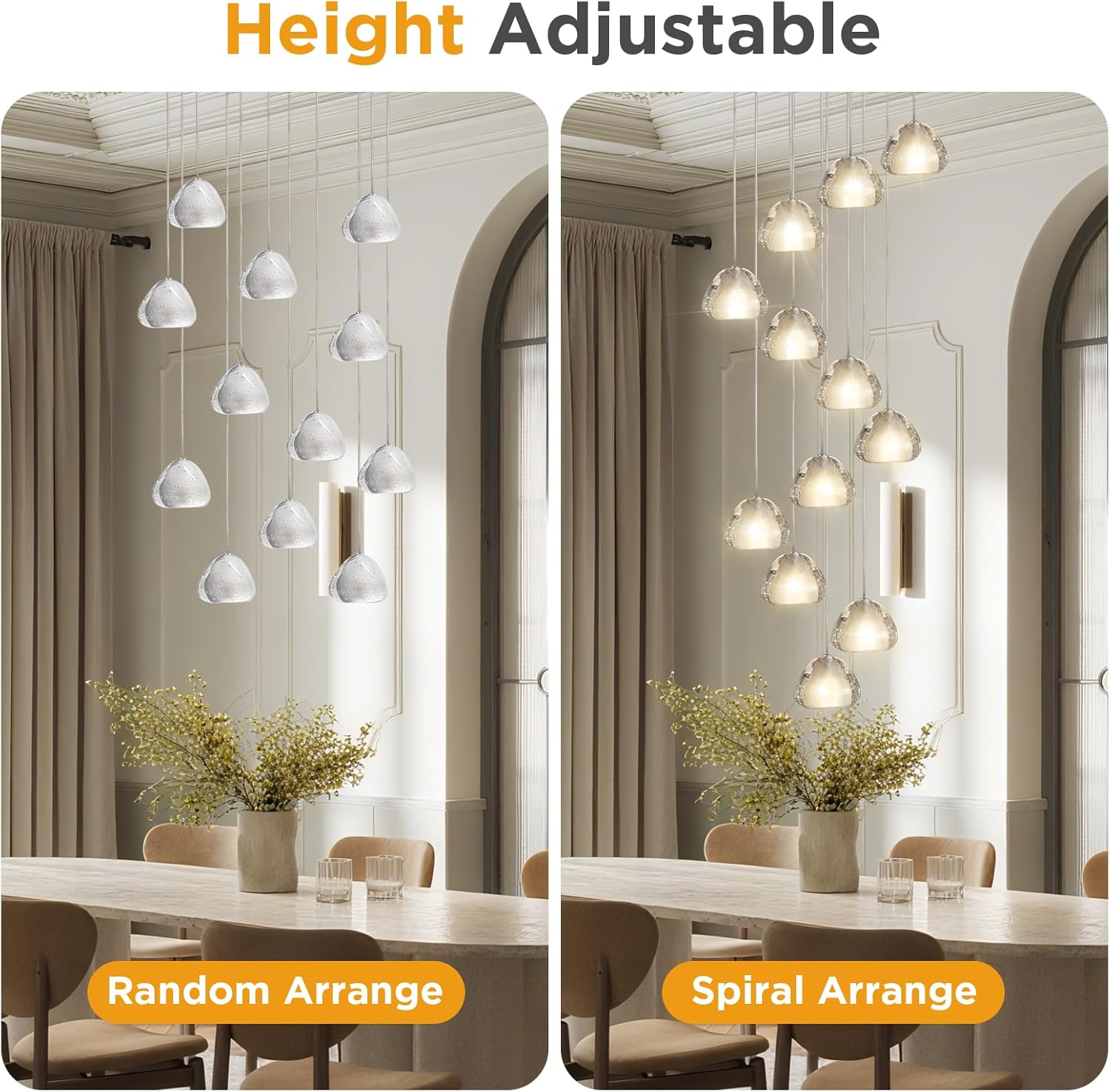 Step-by-step installation guide for the best modern crystal chandelier showing height adjustment and wiring - modern crystal chandelier worth buying tutorial
