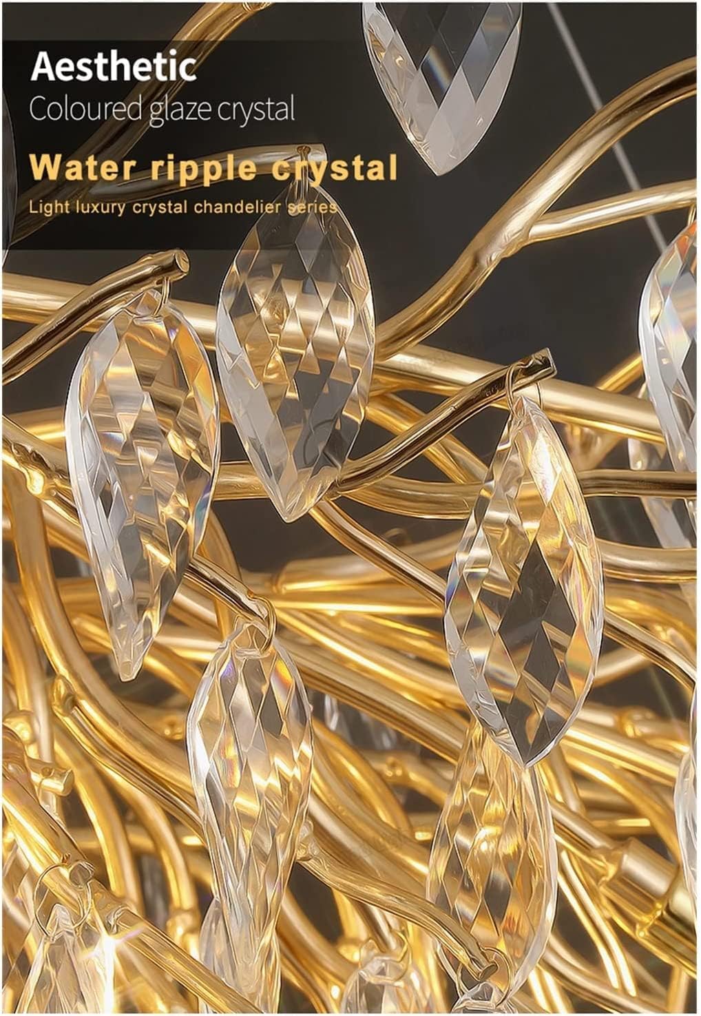 best modern gold crystal chandelier,modern gold chandelier worth buying,gold crystal chandelier pros cons,should I buy a gold crystal chandelier,best dining room crystal chandelier,ZGSXQT chandelier honest assessment performance testing and real-world results