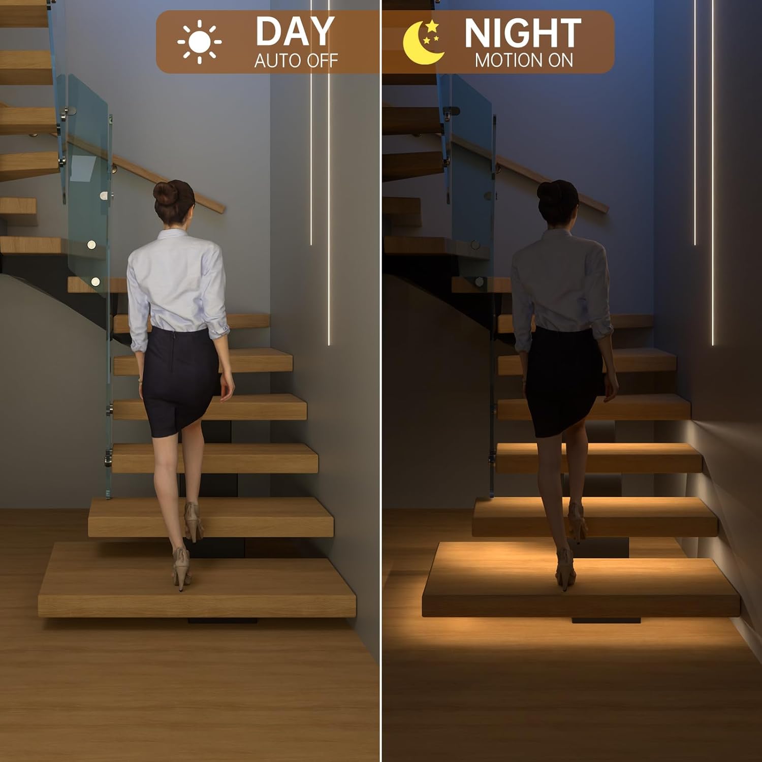 best motion activated stair lighting,motion sensor stair lights worth buying,should I buy motion activated stair lights,motion activated stair lighting pros cons,motion stair lighting vs alternatives,best stair lighting kit for safety unboxing and complete package contents