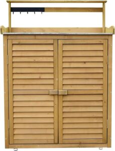 Image 1 of best outdoor garden storage cabinet