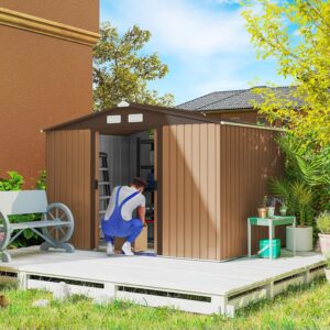 Image 1 of best outdoor garden storage shed