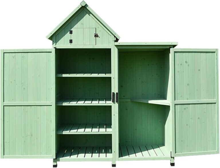 Image 1 of best outdoor garden tool storage cabinet