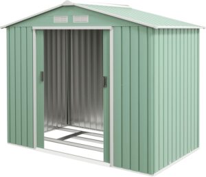 Image 1 of best outdoor metal storage shed