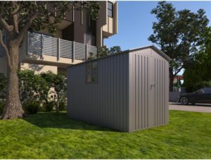 Image 1 of best outdoor motorcycle storage shed