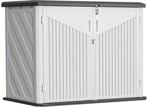 Image 1 of best outdoor resin storage cabinet