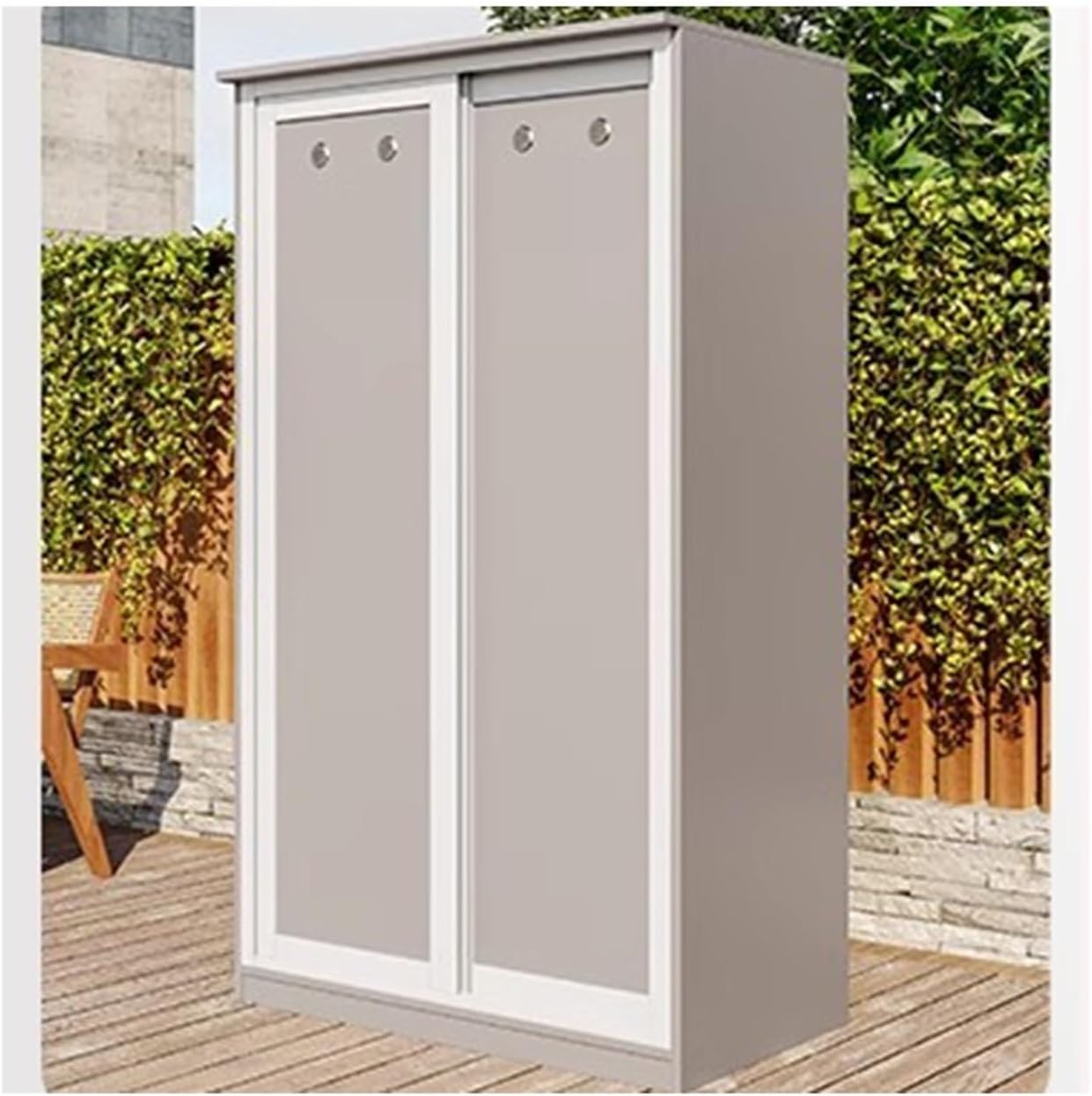 Step-by-step visual guide showing how to organize and utilize the best outdoor storage cabinet, making it easy to decide if an outdoor storage cabinet is worth buying.